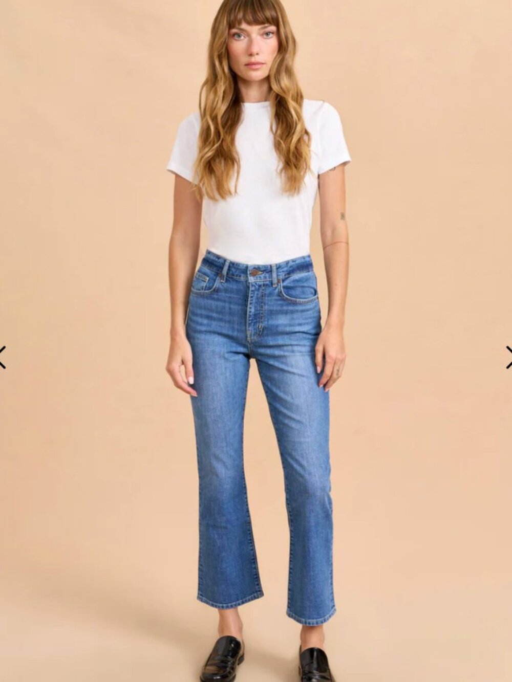 NWT Meredith High-Rise Cropped Flare Jean - 24 - Picture 1 of 12